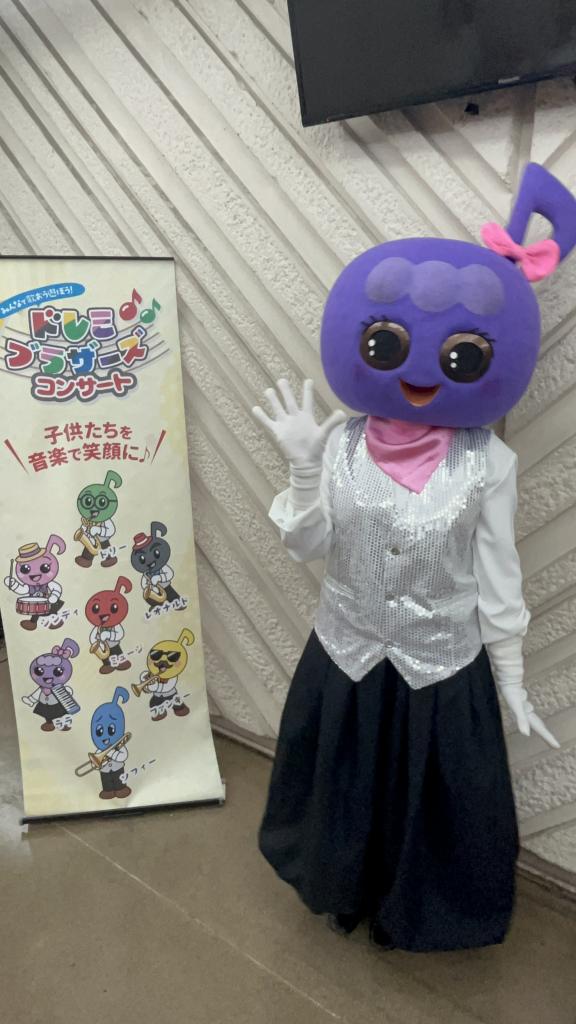 終演後にロビーにララちゃんが登場!